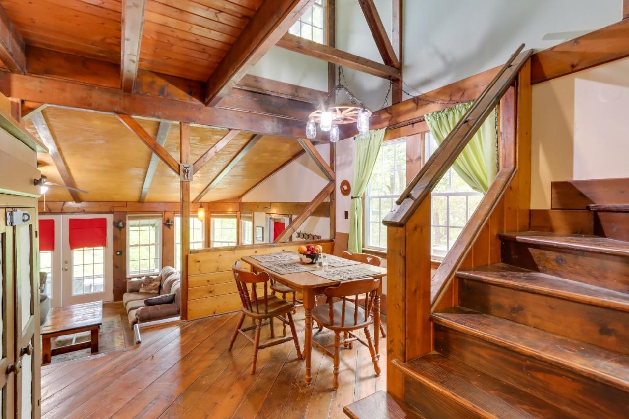 Mountaintop Ellijay Cabin With Private Hot Tub Bagian luar foto